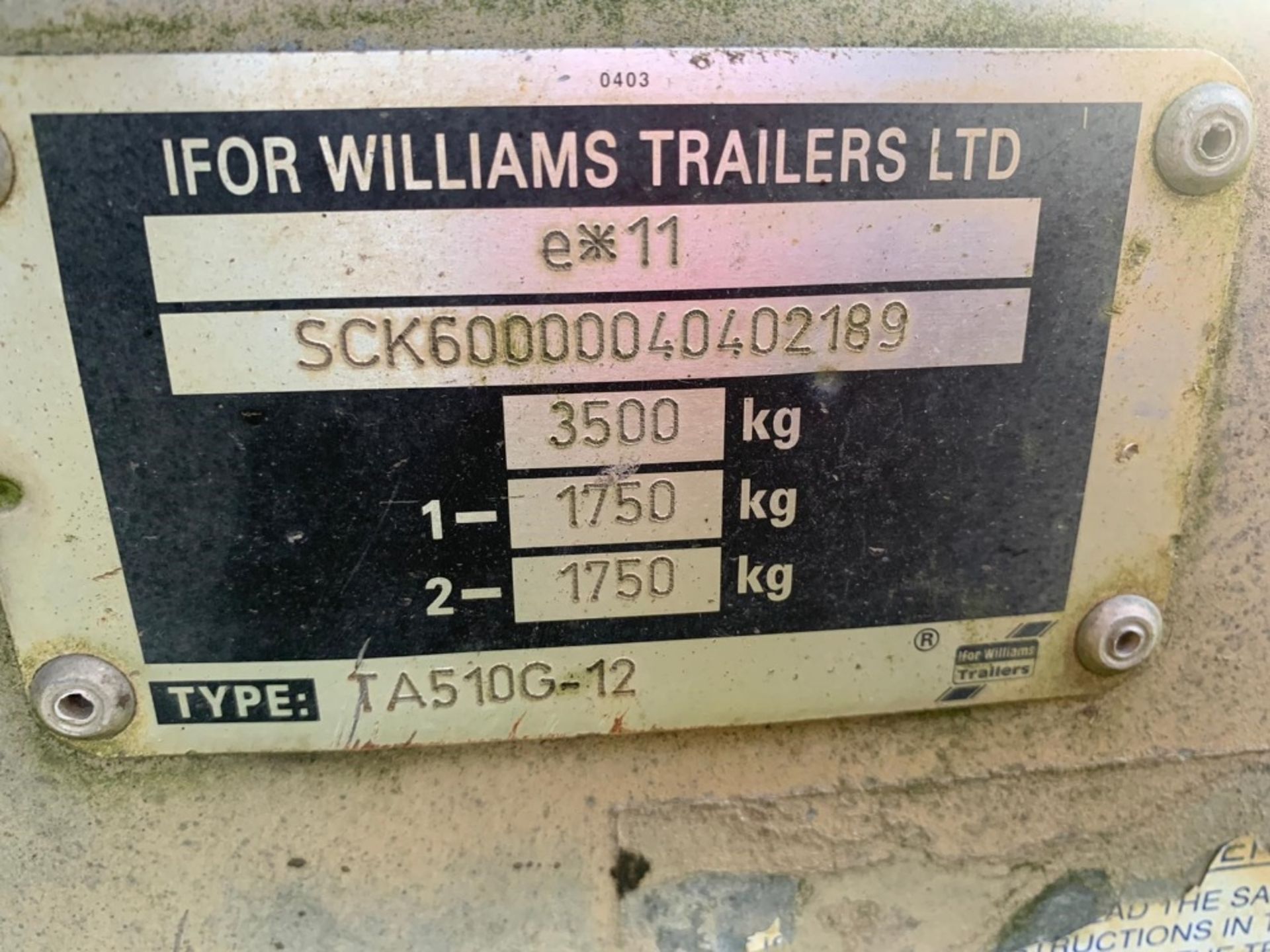 Ifor Williams TA510 livestock trailer - Image 4 of 4