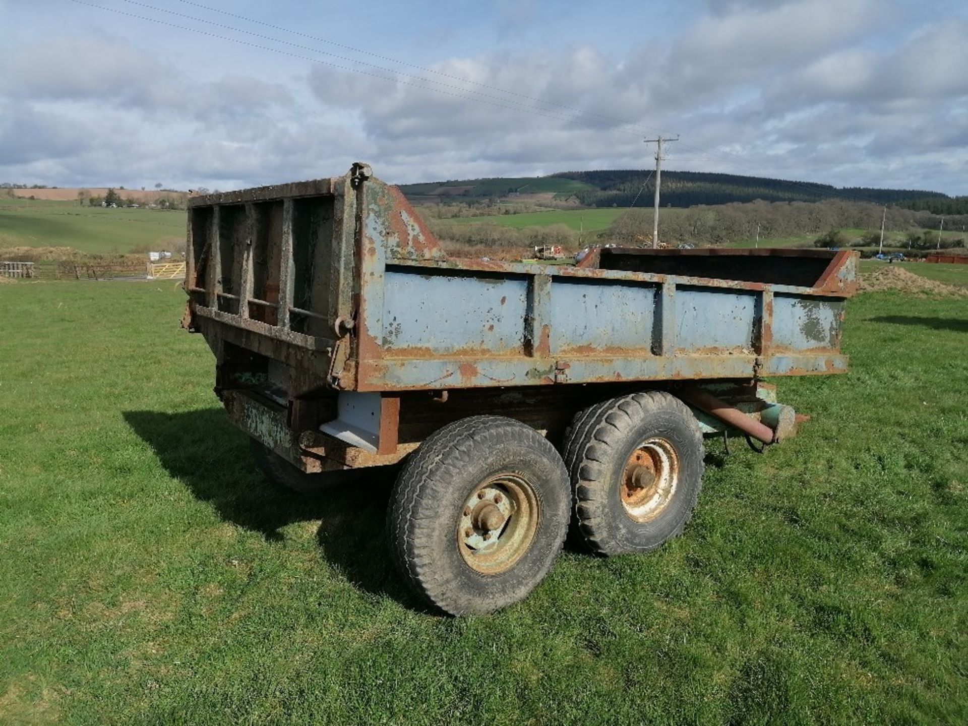 TWIN AXLE TIPPING TRAILER - Image 2 of 3