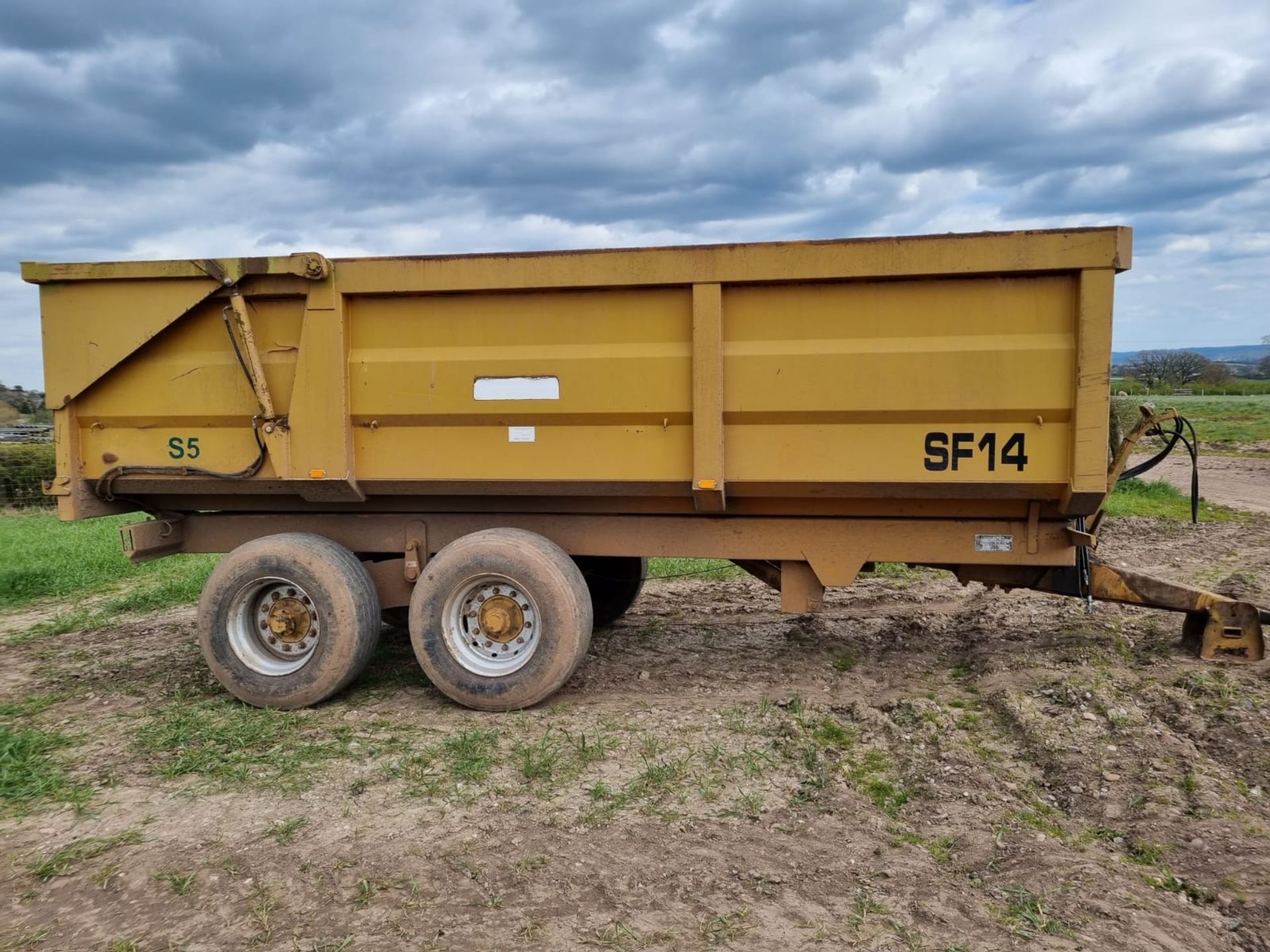 Richard Western 14 Ton Grain/ Silage Trailer - Image 4 of 7