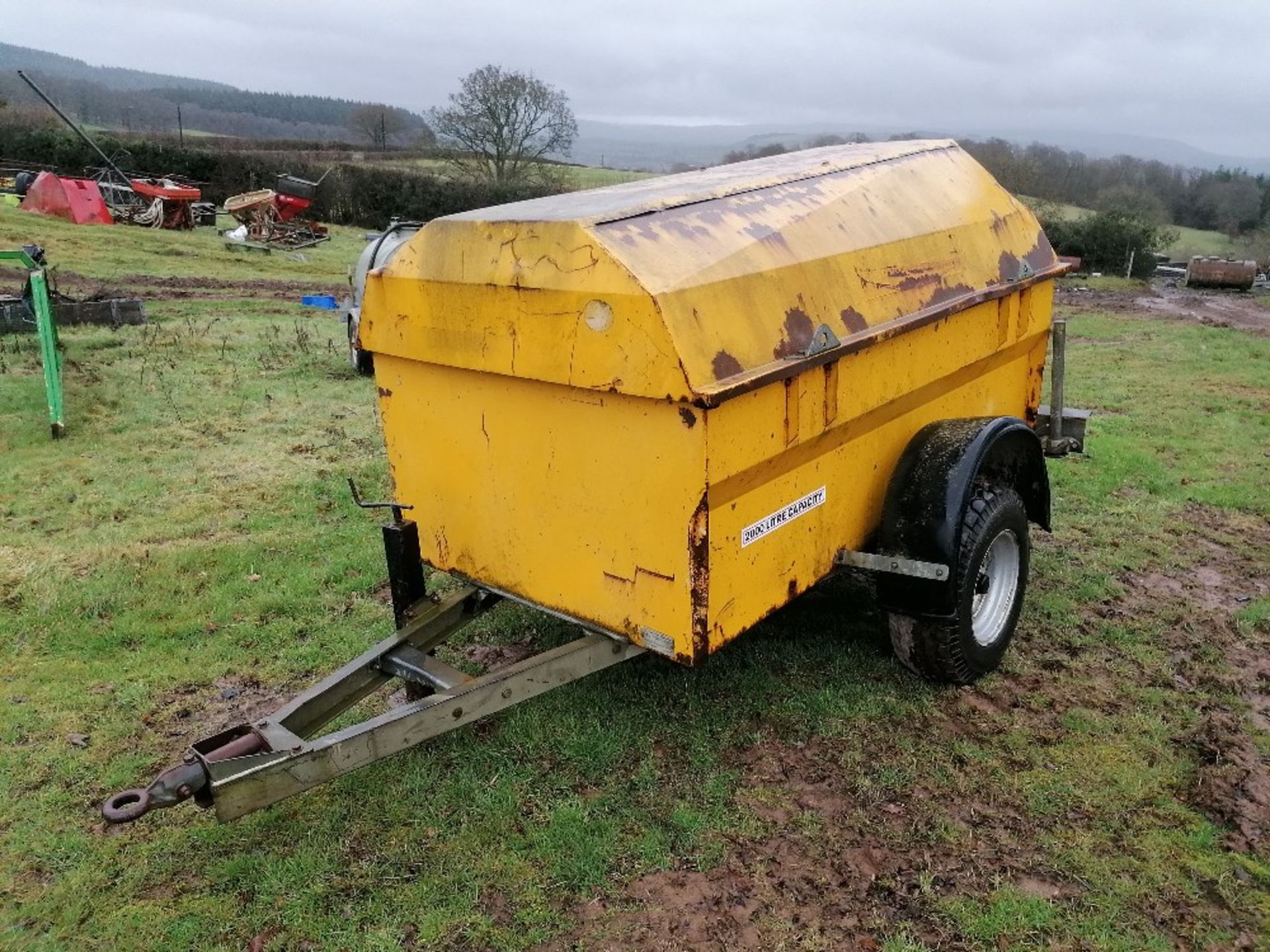 WESTERN BUNDED DIESEL TANK - HAND PUMP