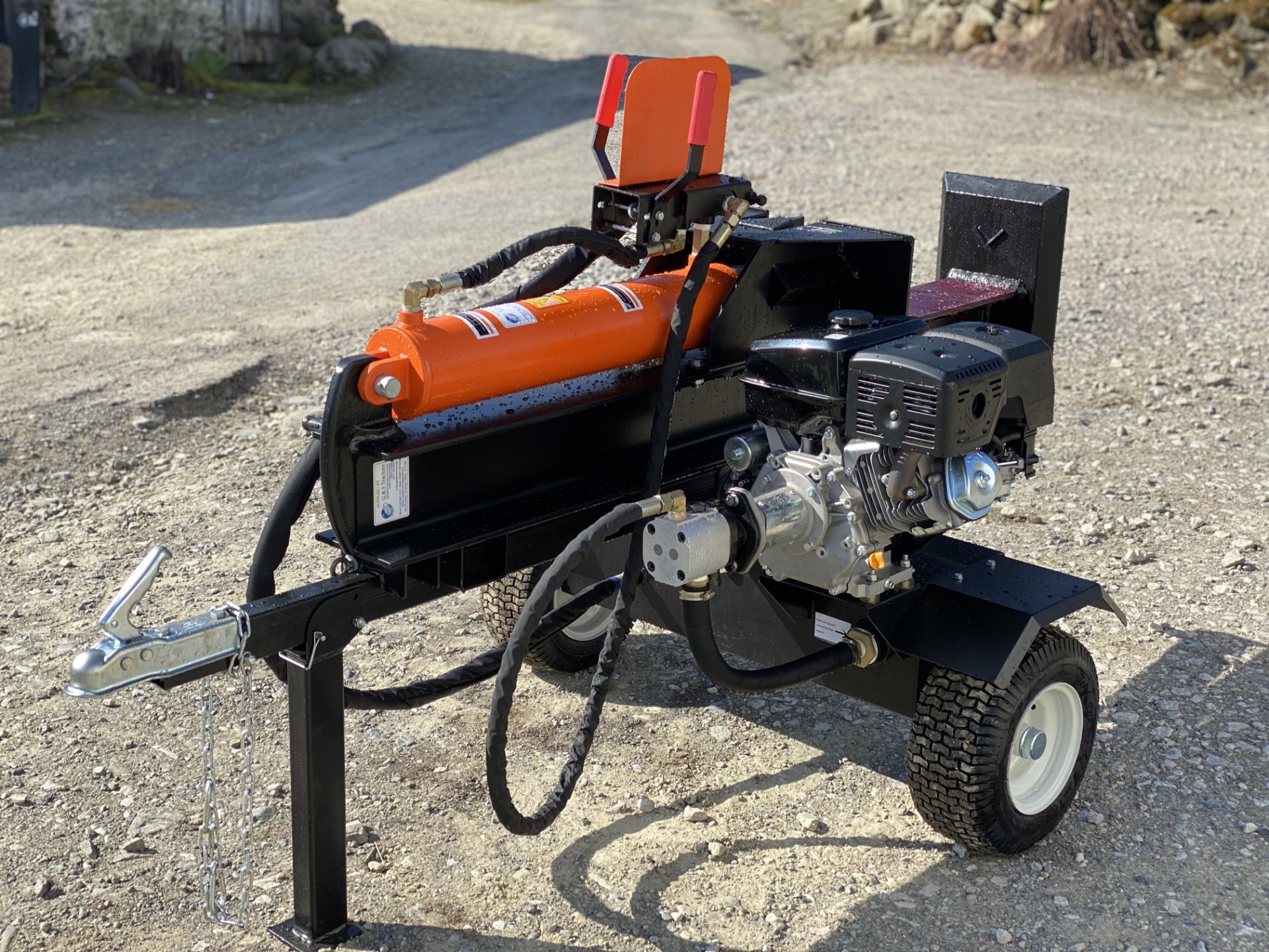 PETROL LOG SPLITTER 37 TON - Image 8 of 8