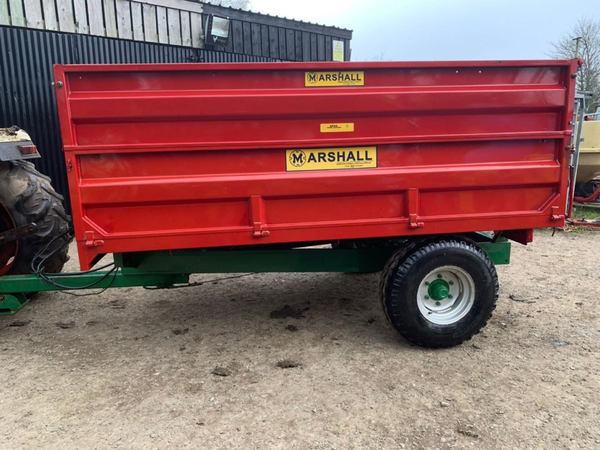 MARSHALL 5 TON TIPPING TRAILER - Image 2 of 4