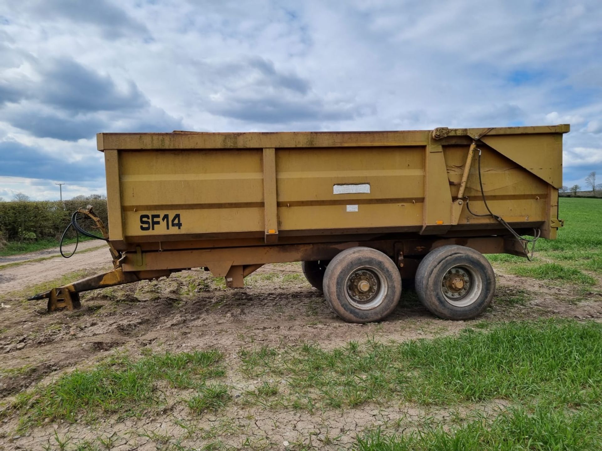 Richard Western 14 Ton Grain/ Silage Trailer - Image 7 of 7