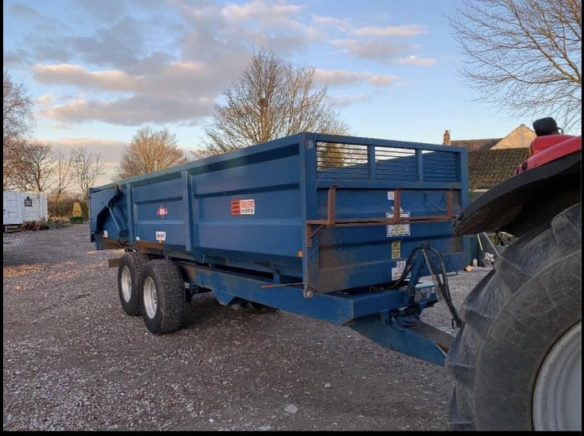 AS 12 TON ROOT STYLE TRAILER - Image 2 of 4