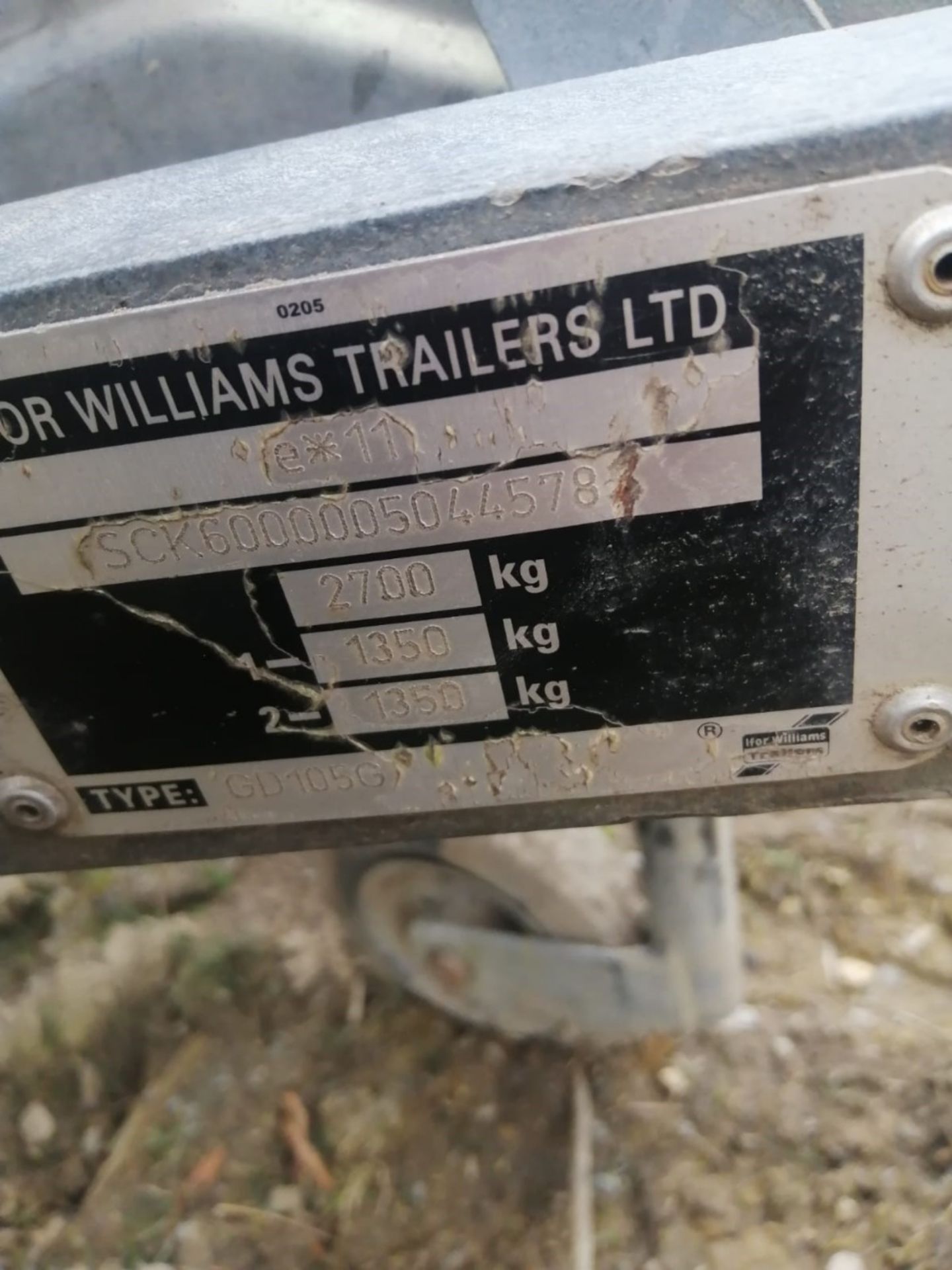 IFOR WILLIAMS PLANT TRAILER - Image 4 of 4