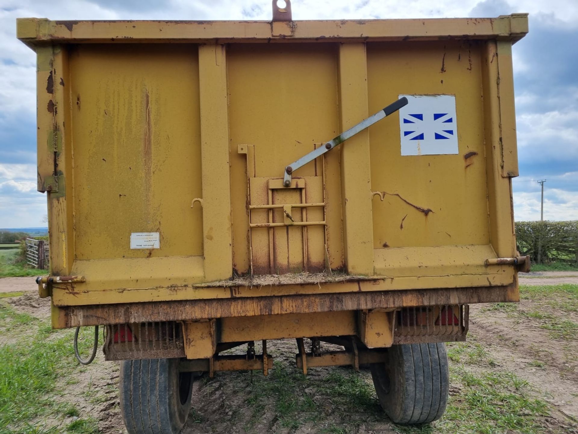 Richard Western 14 Ton Grain/ Silage Trailer - Image 3 of 7