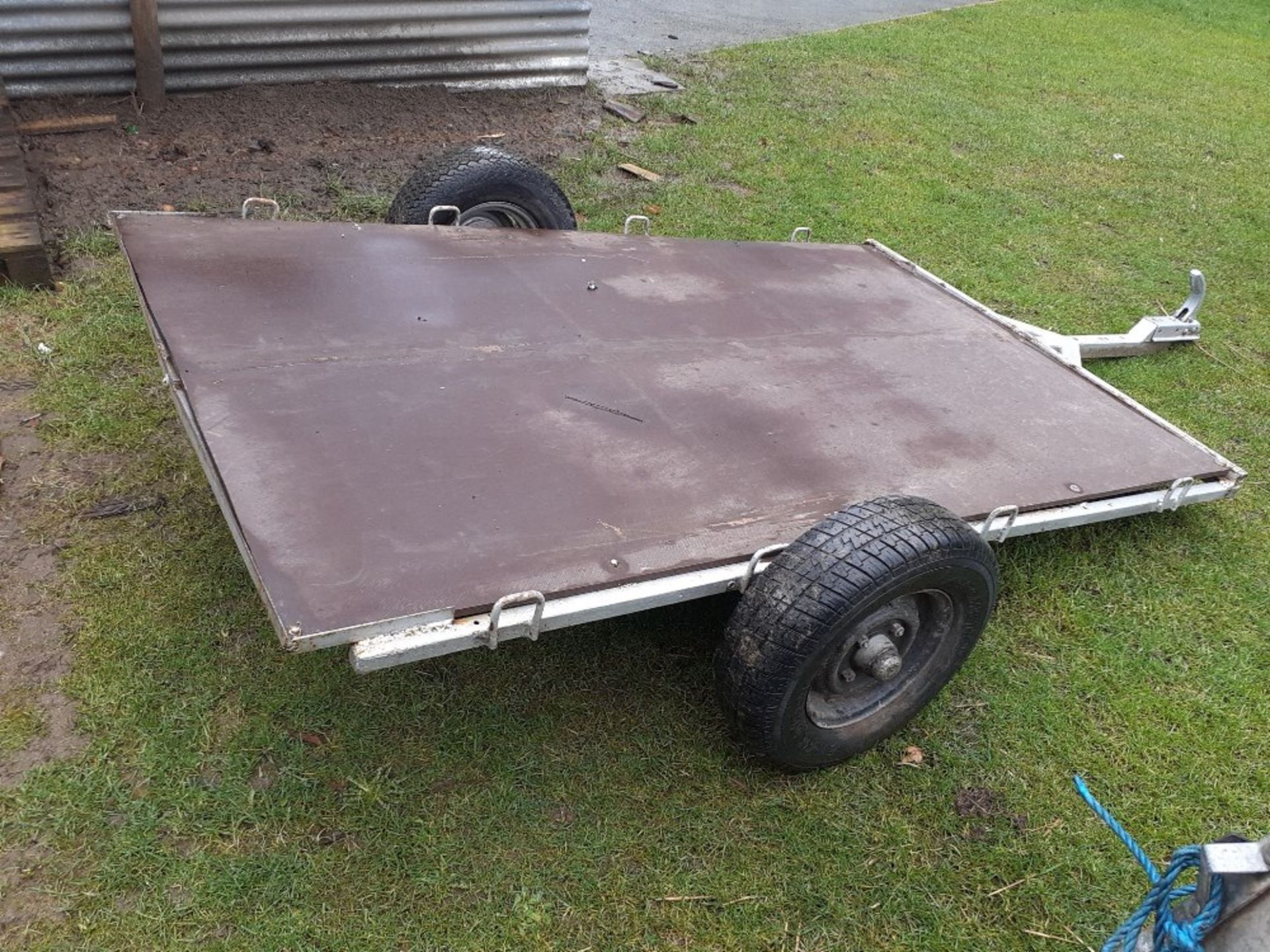 FLAT BED TRAILER - Image 4 of 4