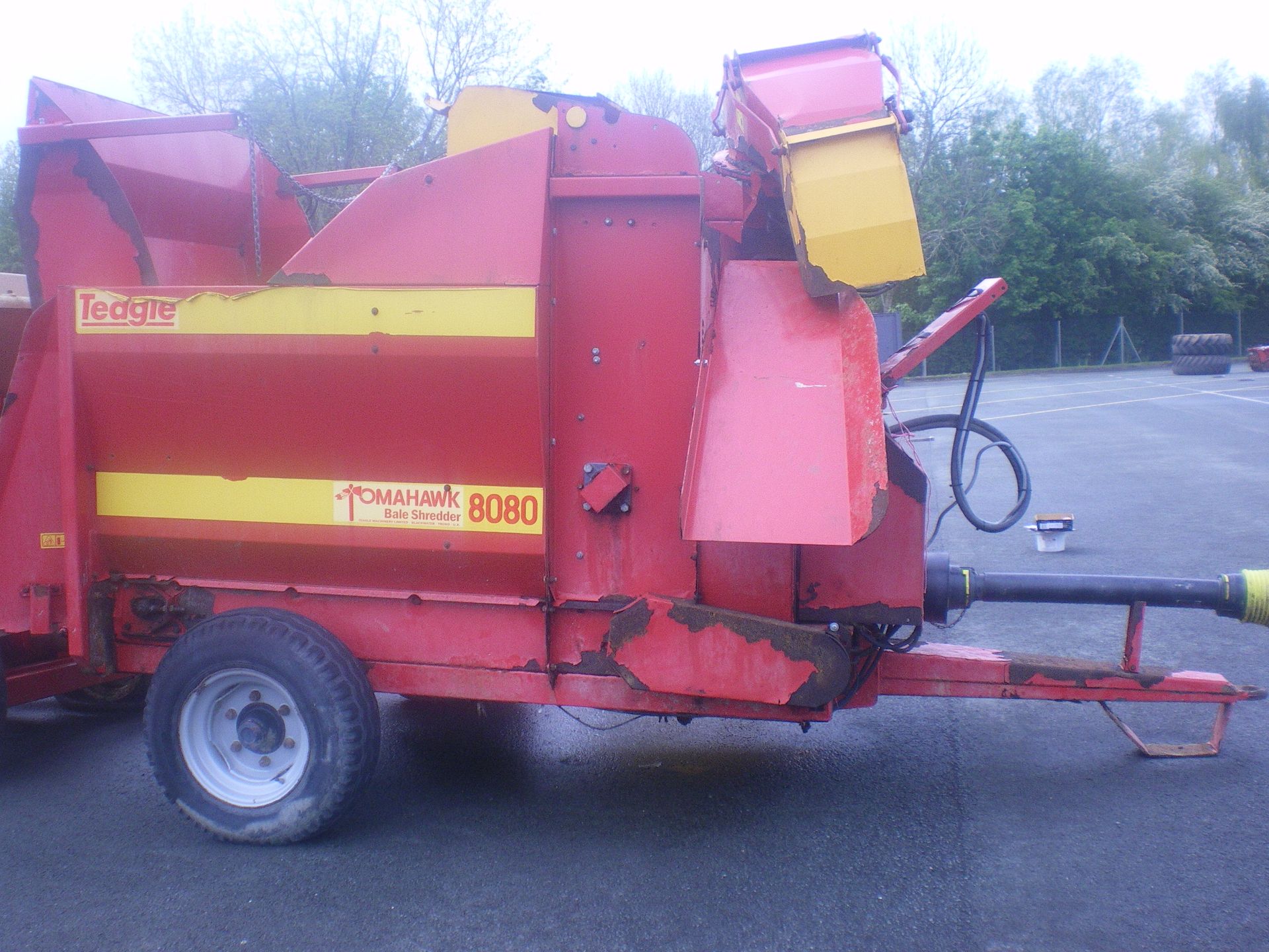 TEAGLE 80/80 TAILED STRAW/SILAGE CHOPPER - Image 2 of 4