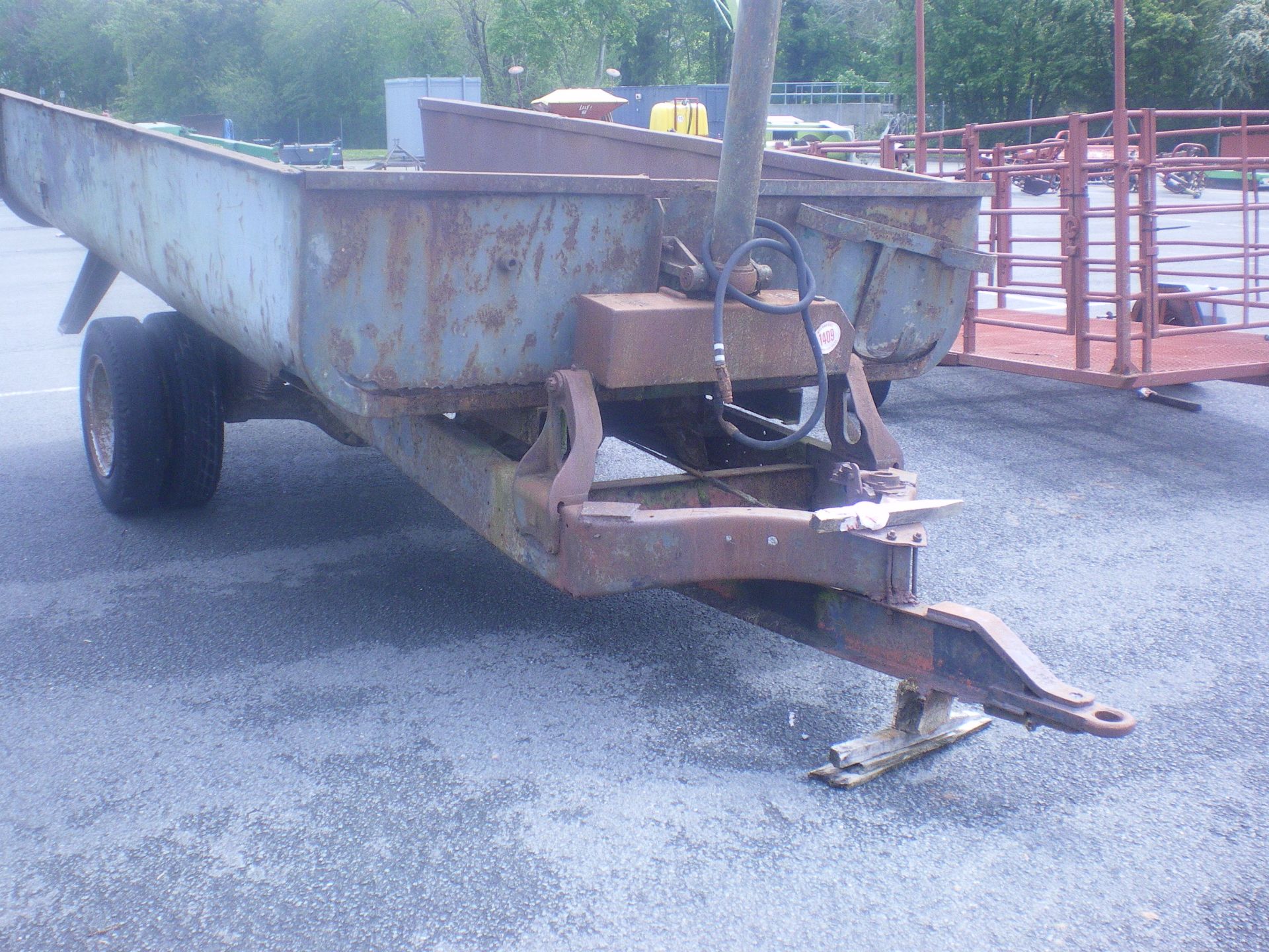 TIPPING TRAILER - SOLD AS SEEN