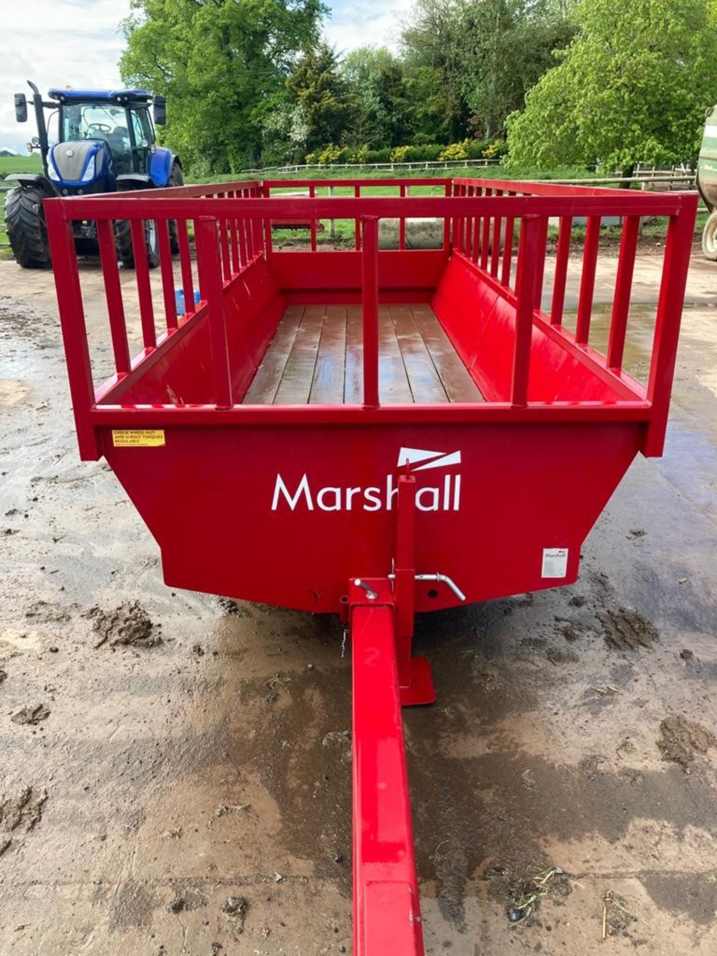 15FT 2019 MARSHALL FEED TRAILER - Image 2 of 8