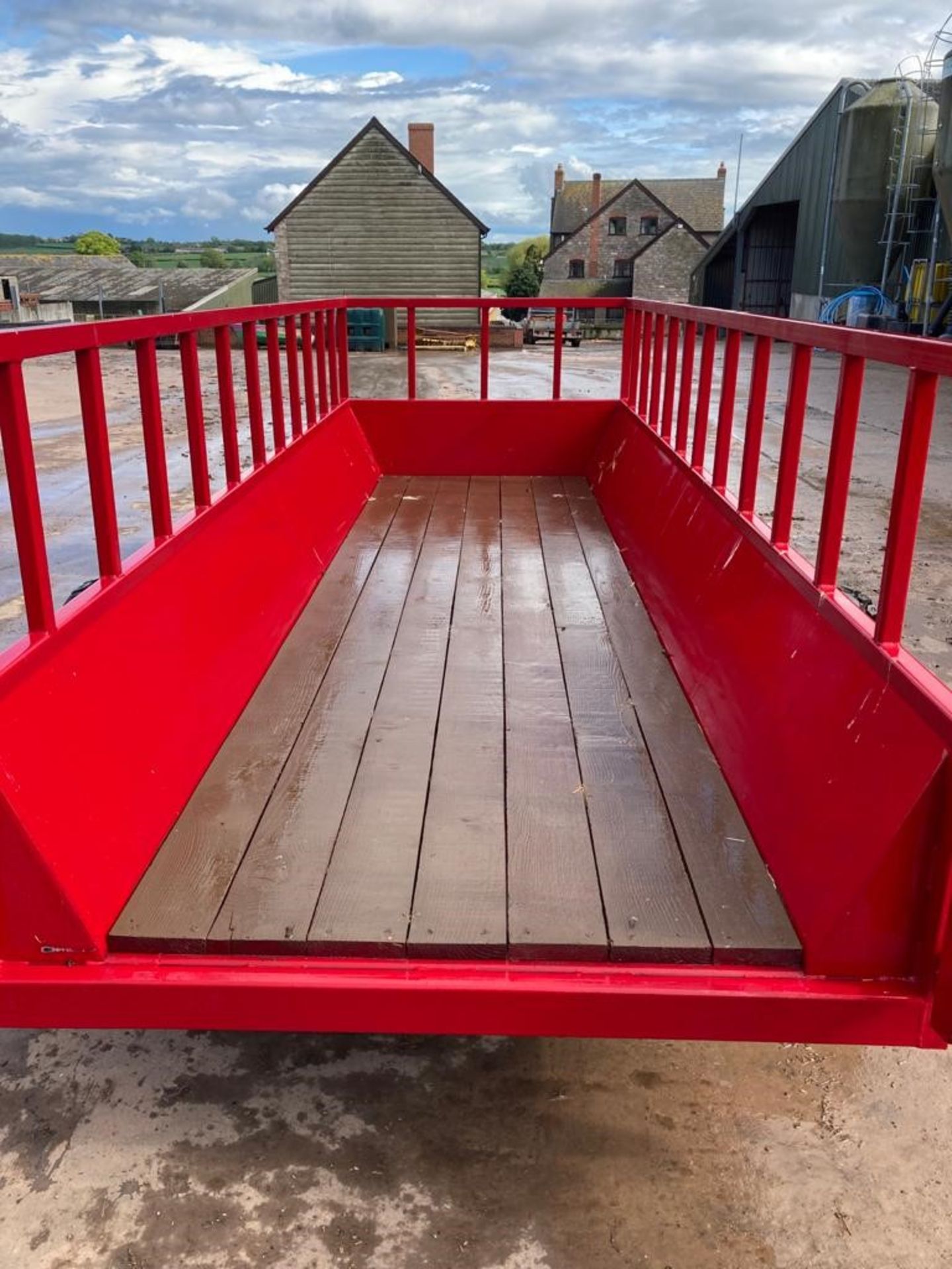 15FT 2019 MARSHALL FEED TRAILER - Image 7 of 8