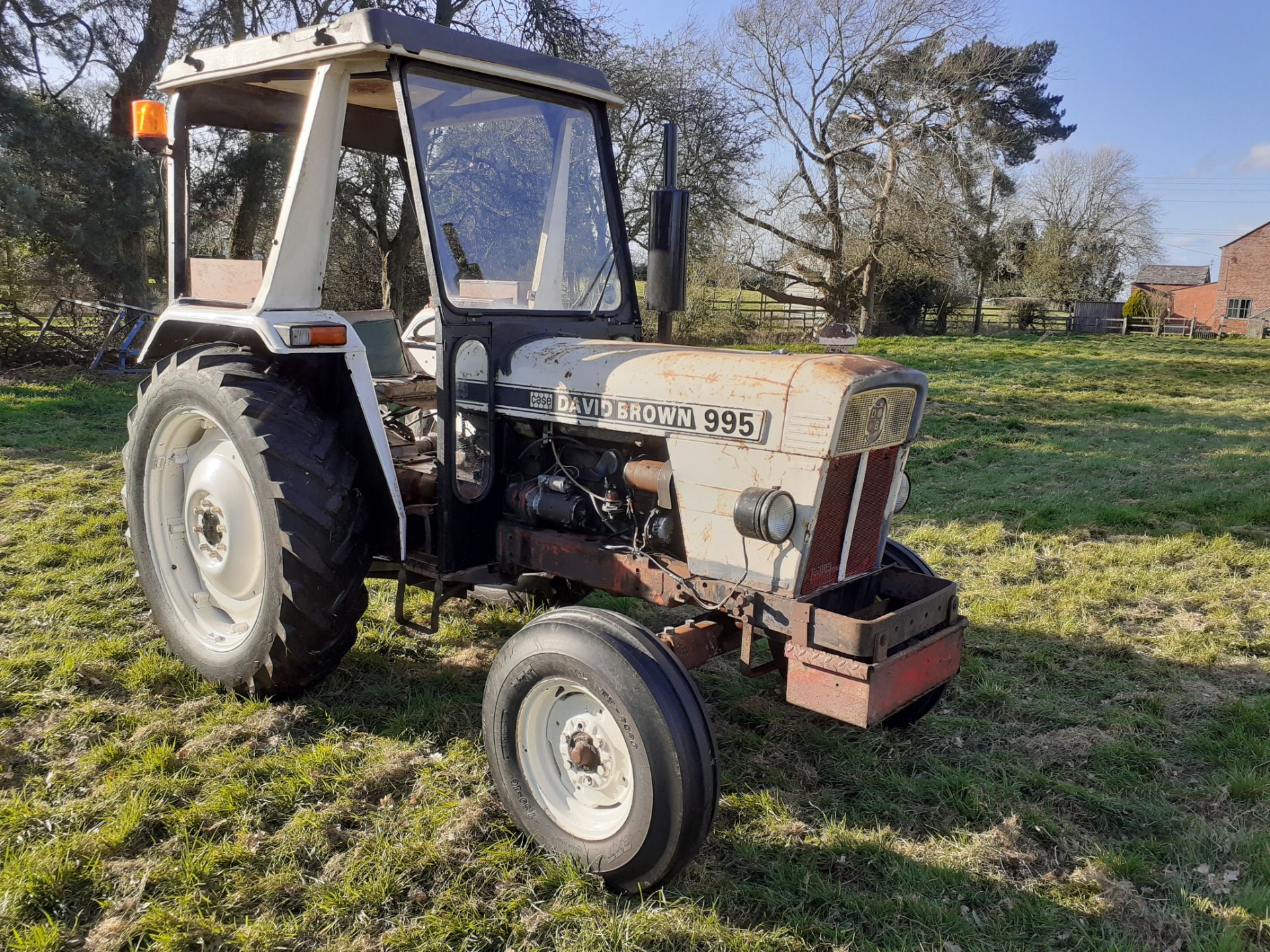 DAVID BROWN 995 TRACTOR - Image 4 of 5