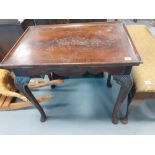 EDWARDIAN MAHOGANY SIDE TABLE