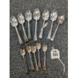 SET OF 6 + 1 VICTORIAN TEASPOONS