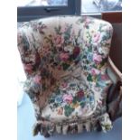 EDWARDIAN ARM CHAIR