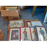 BOX OF PRINTS