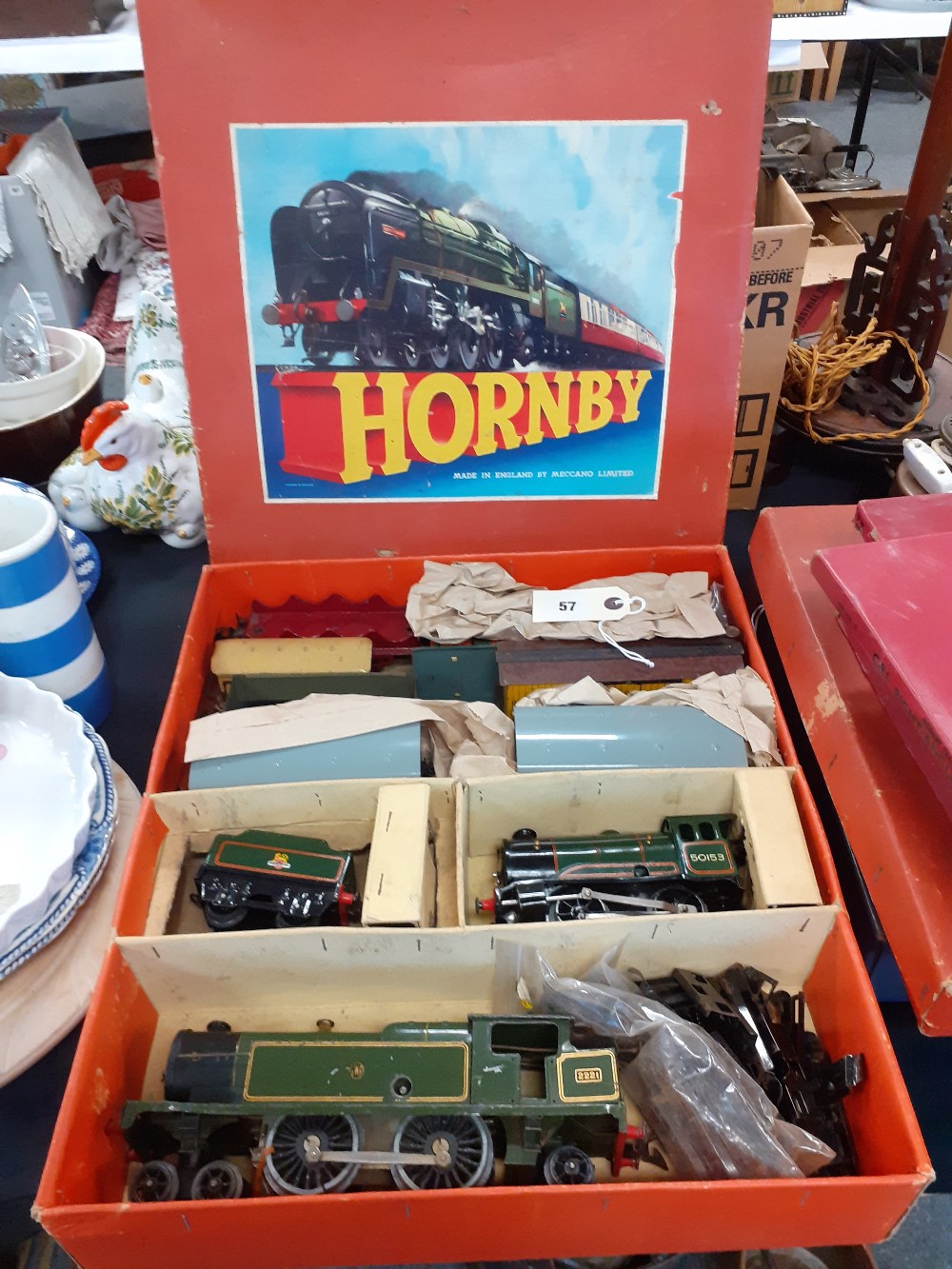 1930 HORNBY TRAINSET GOODS SET