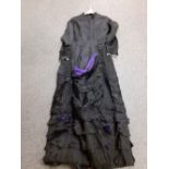 VICTORIAN MOURNING DRESS