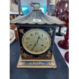 1920 CHINOISORIE DECORATED CLOCK