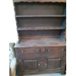 REPRODUCTION OAK DRESSER