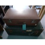 VINTAGE SUITCASE AND TRUNK