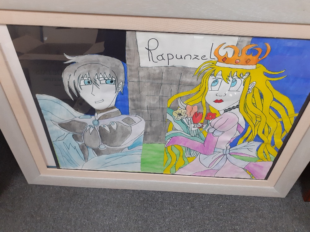 CASSANDRA FREEMAN RUPUNZAL FRAMED