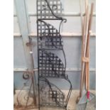 METAL CORNER PLANT STAND