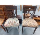 2 EDWARDIAN DINING CHAIRS