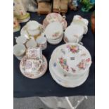 PART COALPORT TEA SET ETC