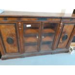 MID 19C WALNUT CREDENZA