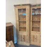 MODERN PINE CORNER UNIT 77 INCHES HIGH