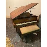 SPENCER LONDON EARLY 20C BABY GRAND PIANO