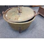 VICTORIAN BRASS COAL SCUTTLE