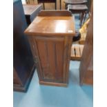 EDWARDIAN MAHOGANY POT CUPBOARD