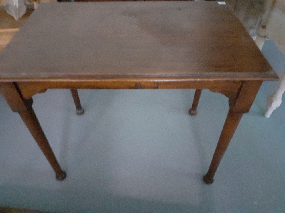 EDWARDIAN MAHOGANY SIDE TABLE