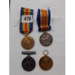 WW1 SERVICE MEDALS