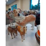 STAFFS COLLIE DOG, BESWICK FIGURES