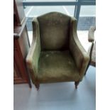 EDWARDIAN ARM CHAIR