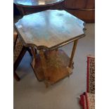 VICTORIAN PAINTED TABLE