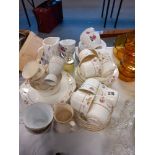 COLLECTION OF TEA WARE, JUG ETC