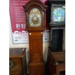 LATE 18C OAK LONGCASE CLOCK