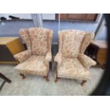 2 PARKER KNOLL ARMCHAIRS