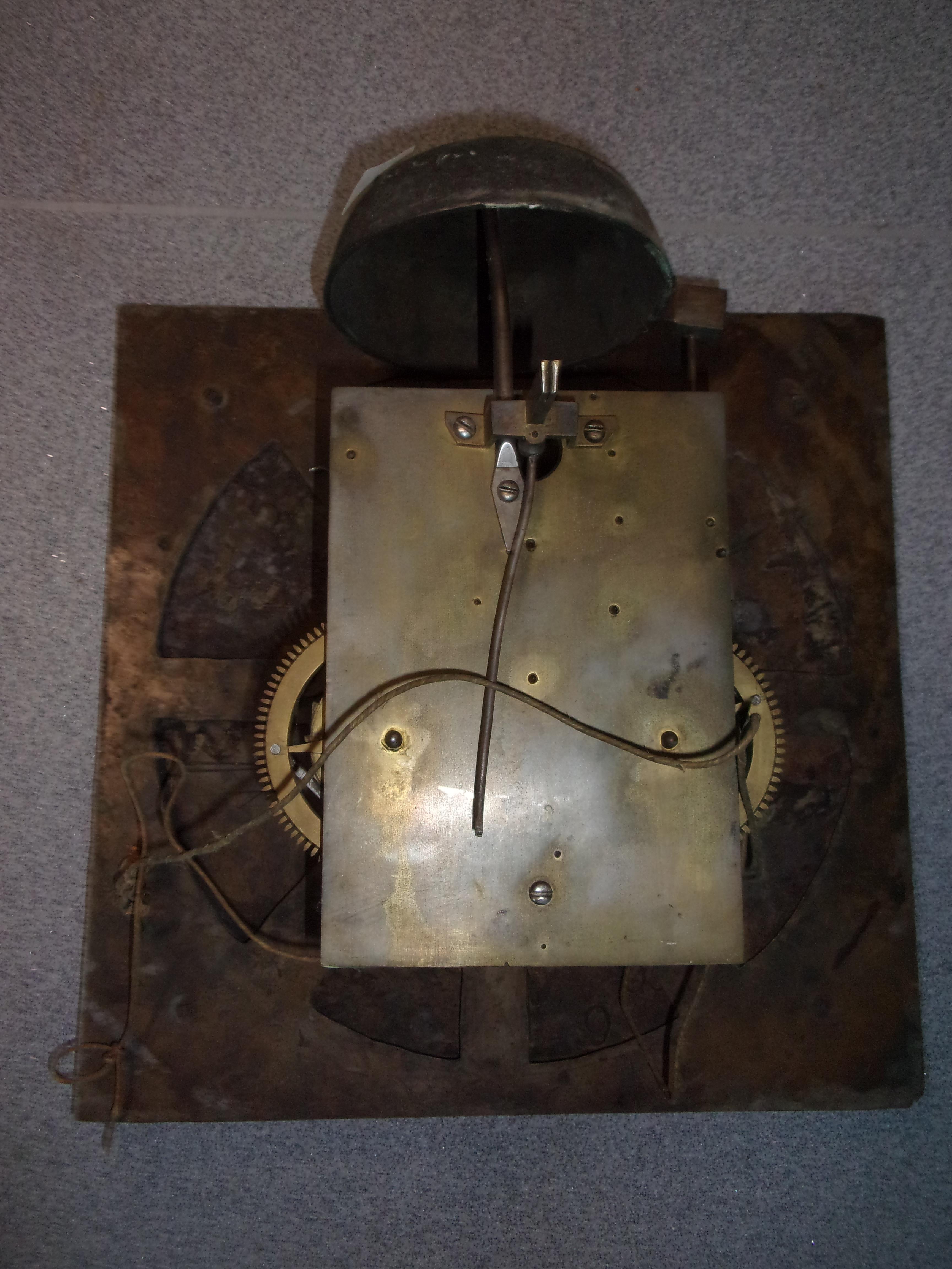 TWO 18C LONG CASE CLOCK WORKINGS - Image 7 of 9