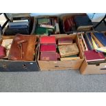 6 BOXES OF MIXED BOOKS VARIOUS AGES