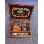 VICTORIAN WINDSOR & NEWTON PAINT BOX