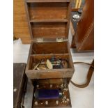 1920'S OAK CASED ELECTRIC PULSE MACHINE