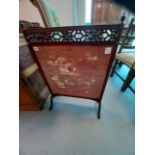 EDWARDIAN FIRE SCREEN