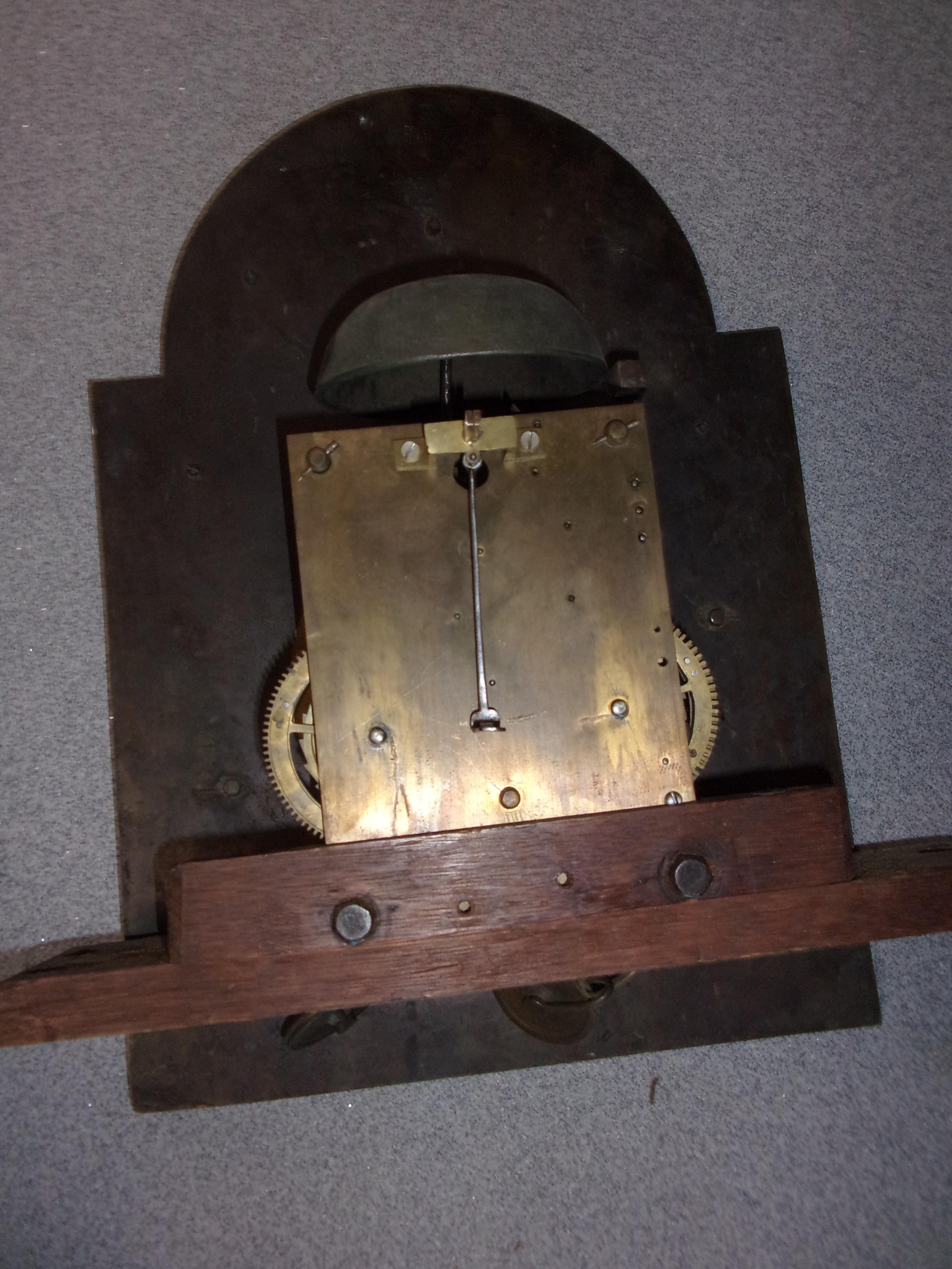 TWO 18C LONG CASE CLOCK WORKINGS - Image 3 of 9