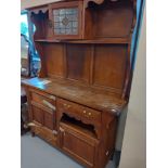 ARTS & CRAFTS OAK SIDEBOARD