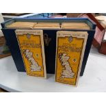 CASED SET OF BARTHOLOMEW MAPS